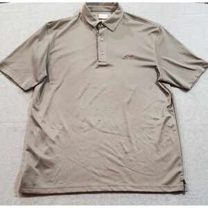 Greg Norman Play Dry Men's XL Gray Golf Polo Shirt‎